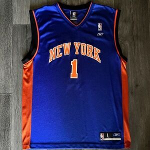 •Vintage• REEBOK New York Knicks “Steve Francis” jersey